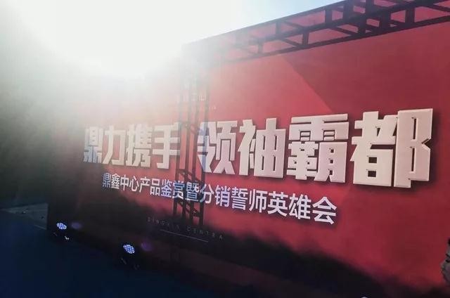 鼎力攜手，領(lǐng)袖霸都！合肥鼎鑫中心產(chǎn)品鑒賞暨分銷誓師英雄會圓滿落幕！