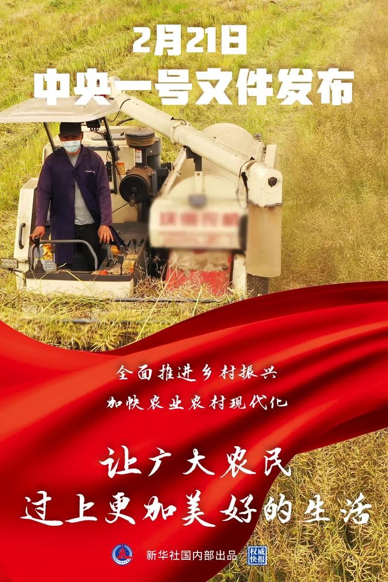 全面推進鄉(xiāng)村振興！2021中央一號文件來了！